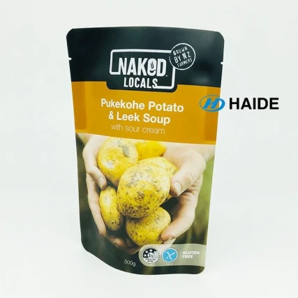 Limpar alta barreira Doypack
